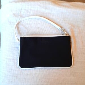 Vintage  y2k black with white accent Calvin Klein mini purse clutch